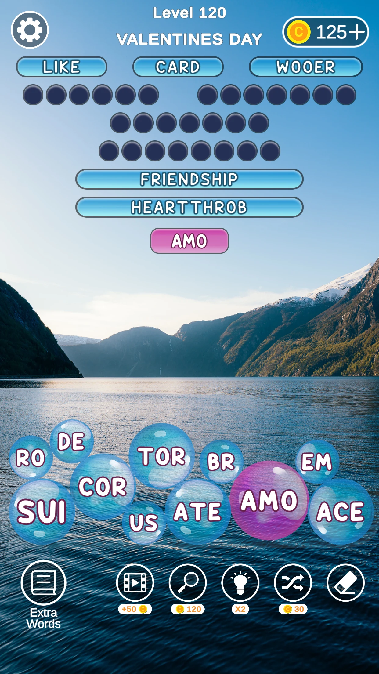 Word Bubbles - Relax Word Game screenshot